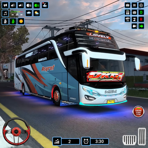 Bus Games Real Bus Driving 3D MOD Unlimited Money VARY