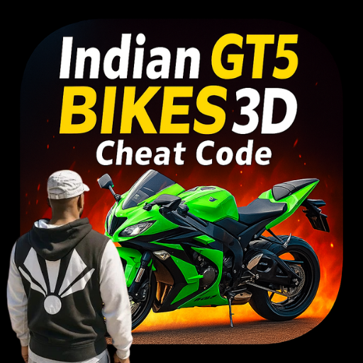Indian GT5 Bike 3D Cheat Code MOD Unlimited Money 1.6