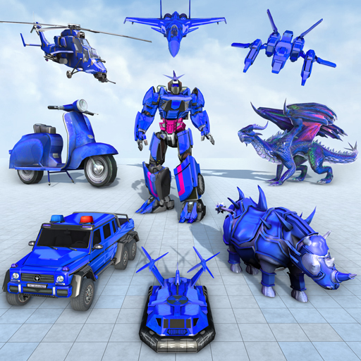 Rhino Robot Mech Robot Game MOD Unlimited Money 9.6